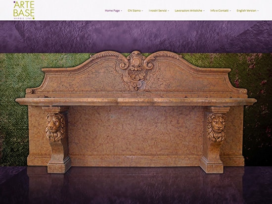 ARTE BASE – MARBLE LINE – L’arte artigiana scolpita nel marmo