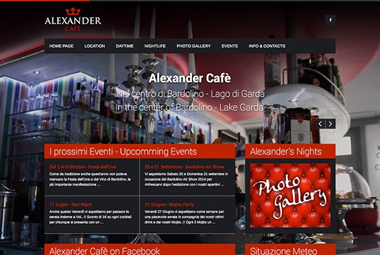 ALEXANDER CAFÈ – Come presentare il miglior cocktail online