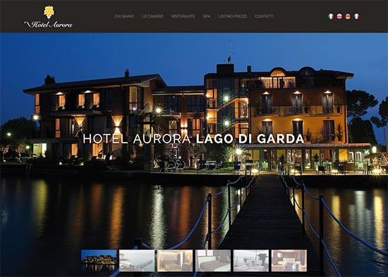 Hotel Aurora – Da Sirmione il nuovo sito anche sui social media