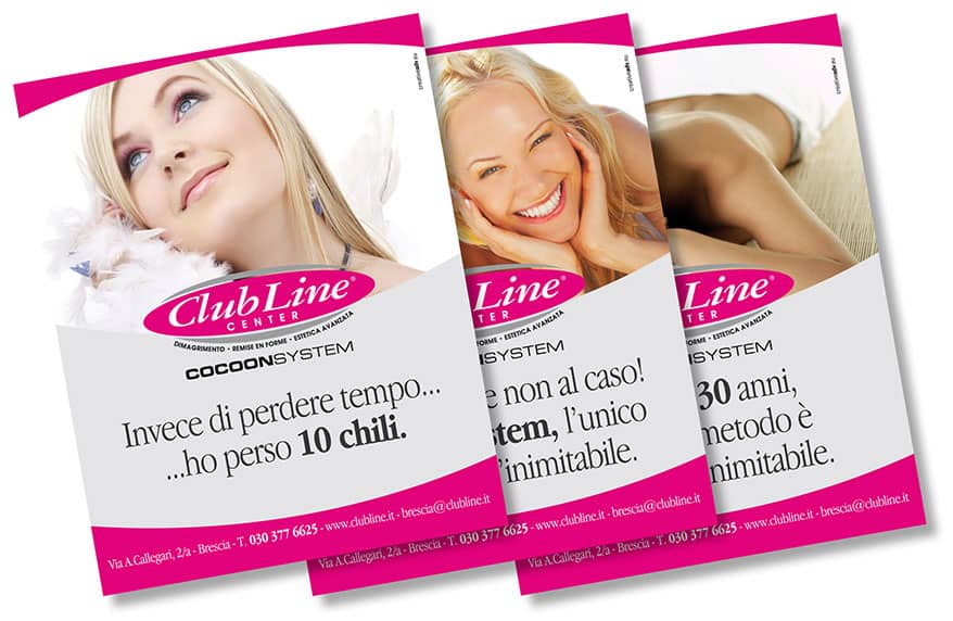 CLUB LINE CENTER – I centri Club Line “on air” con la campagna istituzionale 2015 a Brescia
