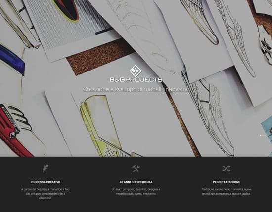 B&G PROJECTS – La Creatività nello “shoes design” sbarca sul Web.