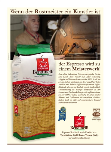 Espresso Bendinelli – Anche all’estero la qualità del caffè italiano.