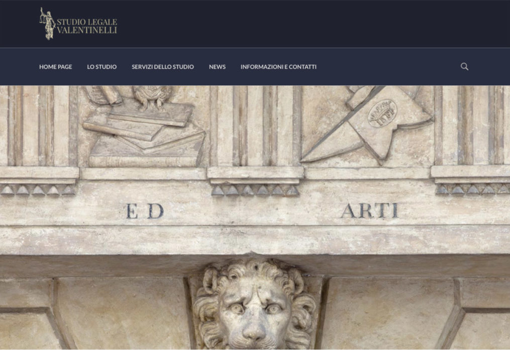 Studio Legale Valentinelli – nuovo sito online