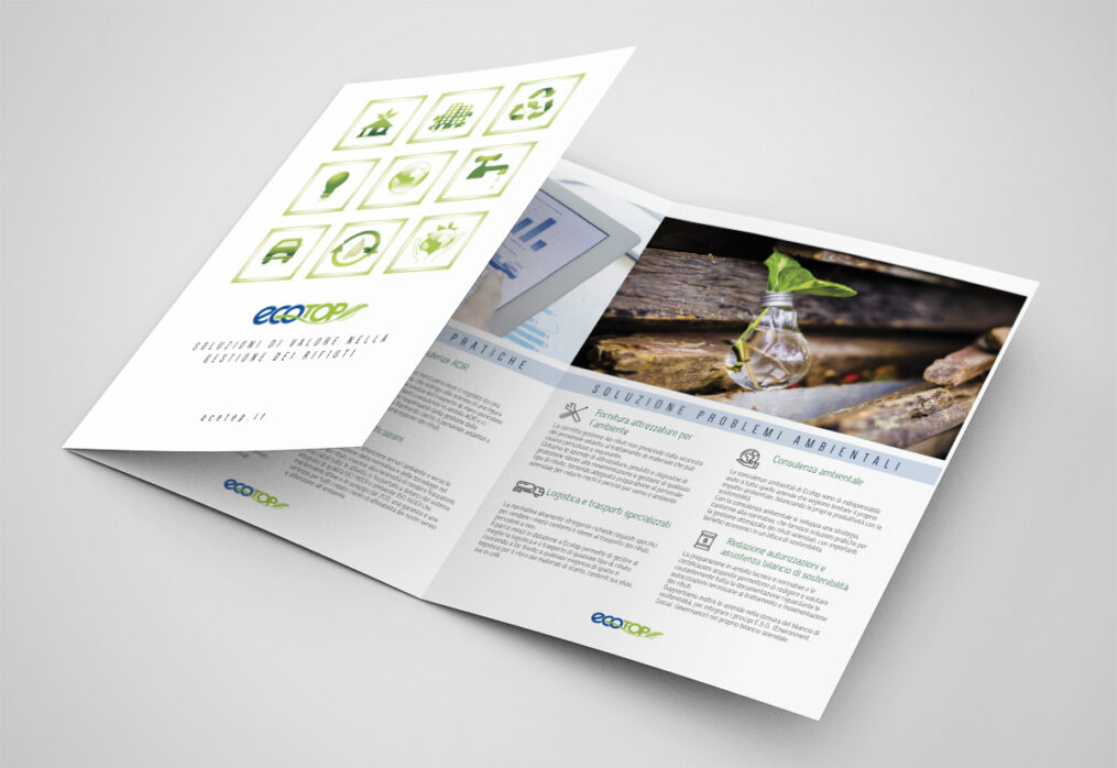 Ecotop: riciclo e sostenibilità in una nuova brochure