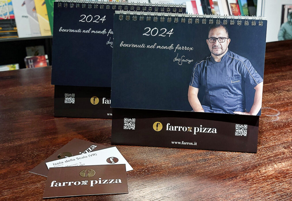 Biglietti da Visita e Calendari 2024 – Farrox Pizza